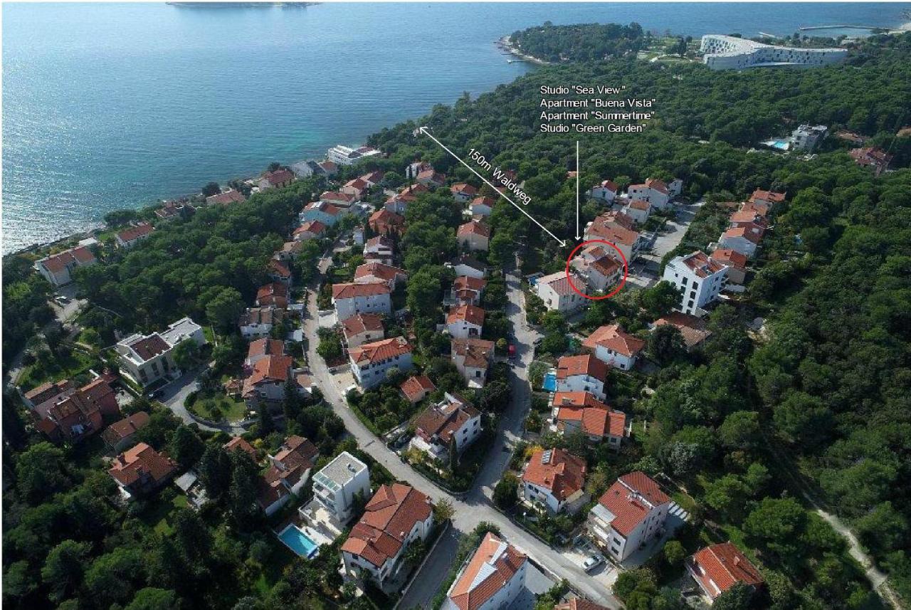 Studio Sea View Borik Ровінь Екстер'єр фото